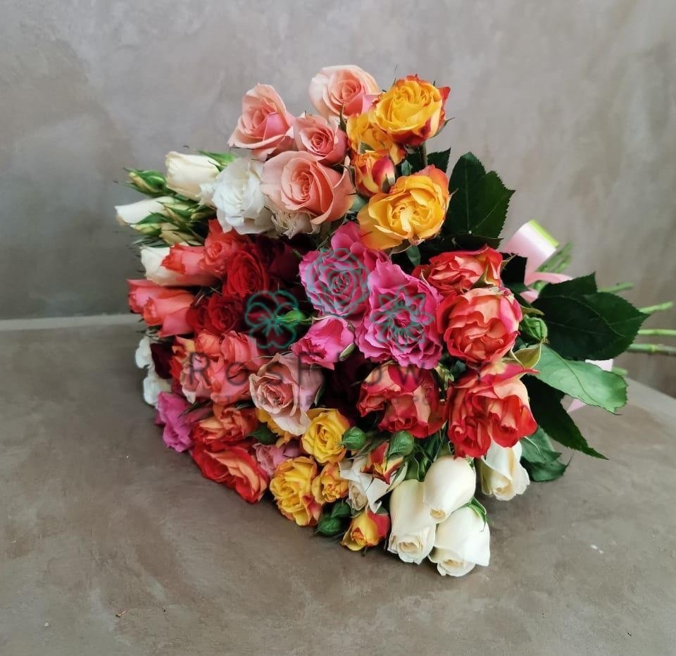 Букет цветов из: Розы в Шенджий