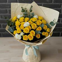 Букет цветов из:  Розы в Шенджий