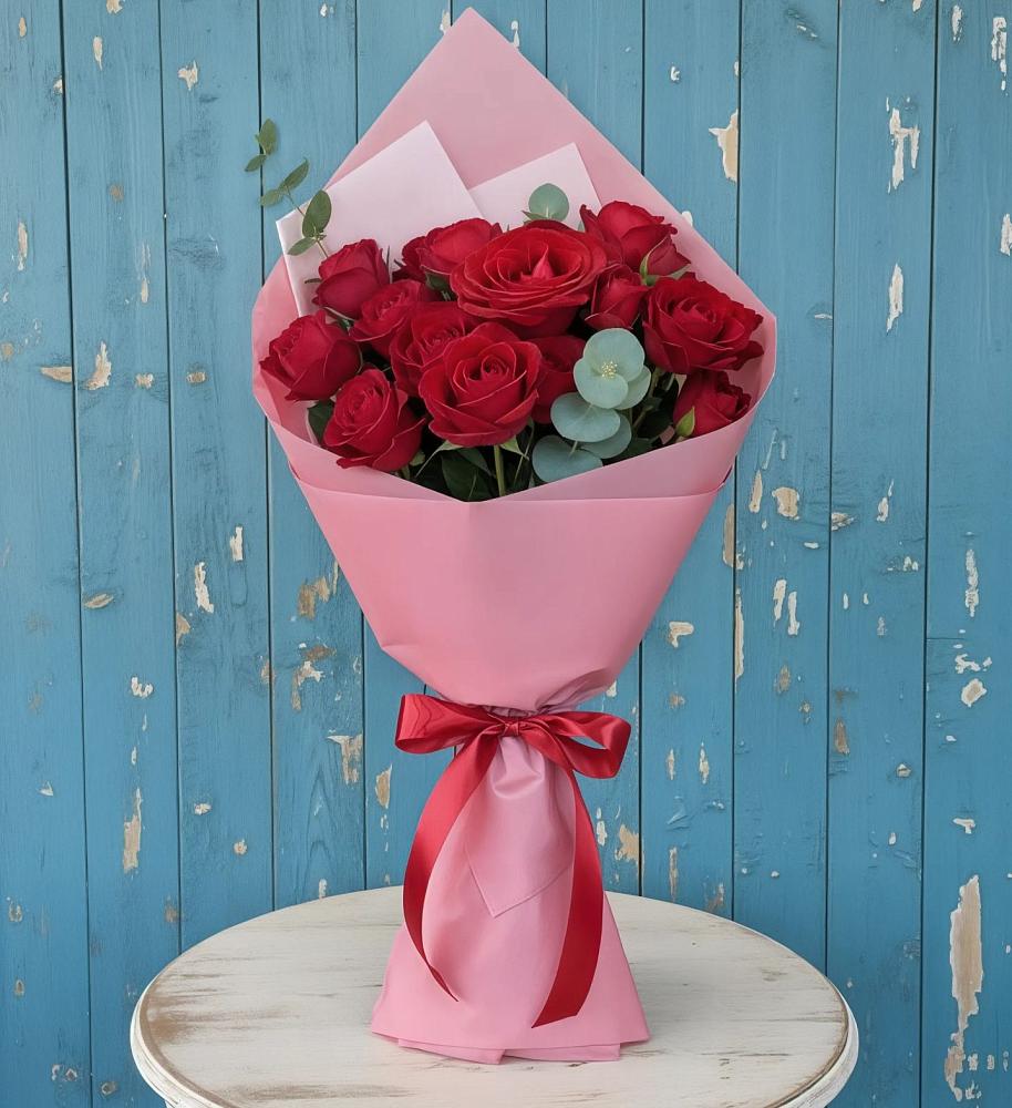 Букет цветов из: Розы в Шенджий