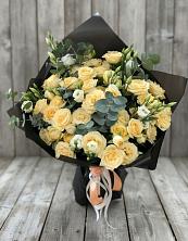 Букет цветов из:  Розы и Лизиантусы в Шенджий