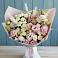 Букет цветов из: Альстромерии и Розы в Шенджий