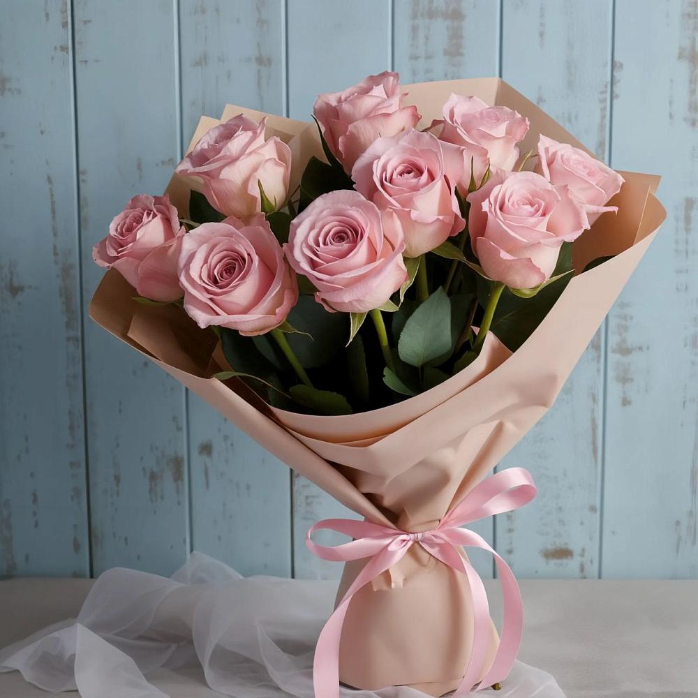 Букет цветов из: Розы в Шенджий