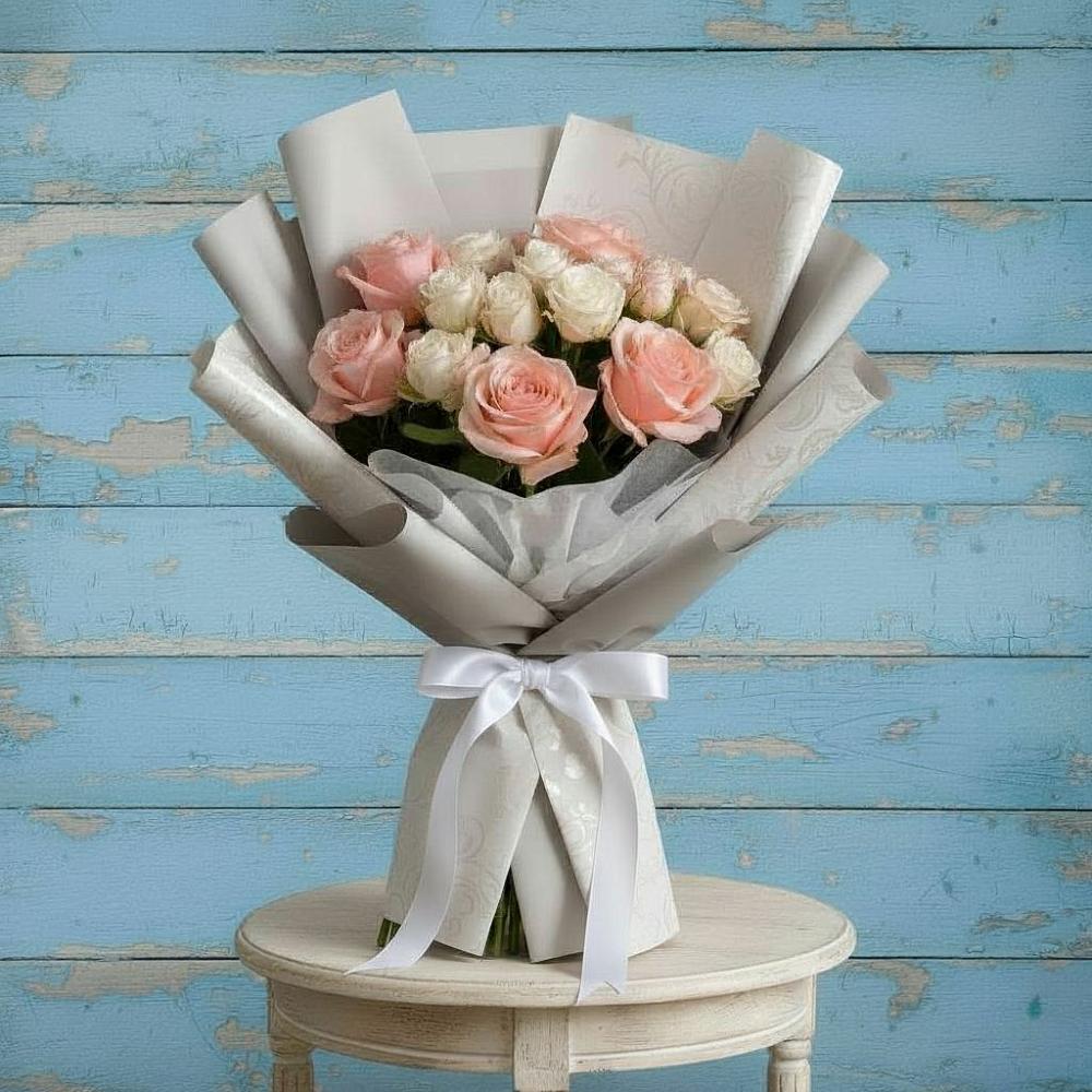 Букет цветов из: Розы в Шенджий