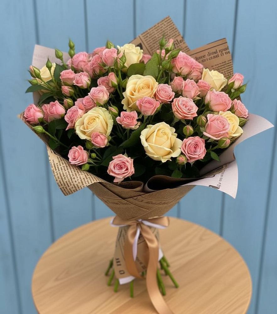 Букет цветов из: Розы в Шенджий