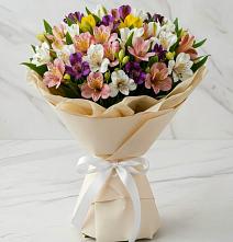 Букет цветов из:  Альстромерии #REPLACE_PRED# Шенджий