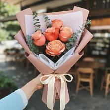 Букет цветов из:  Розы в Шенджий