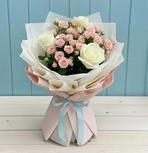 Букет цветов из:  Розы в Шенджий