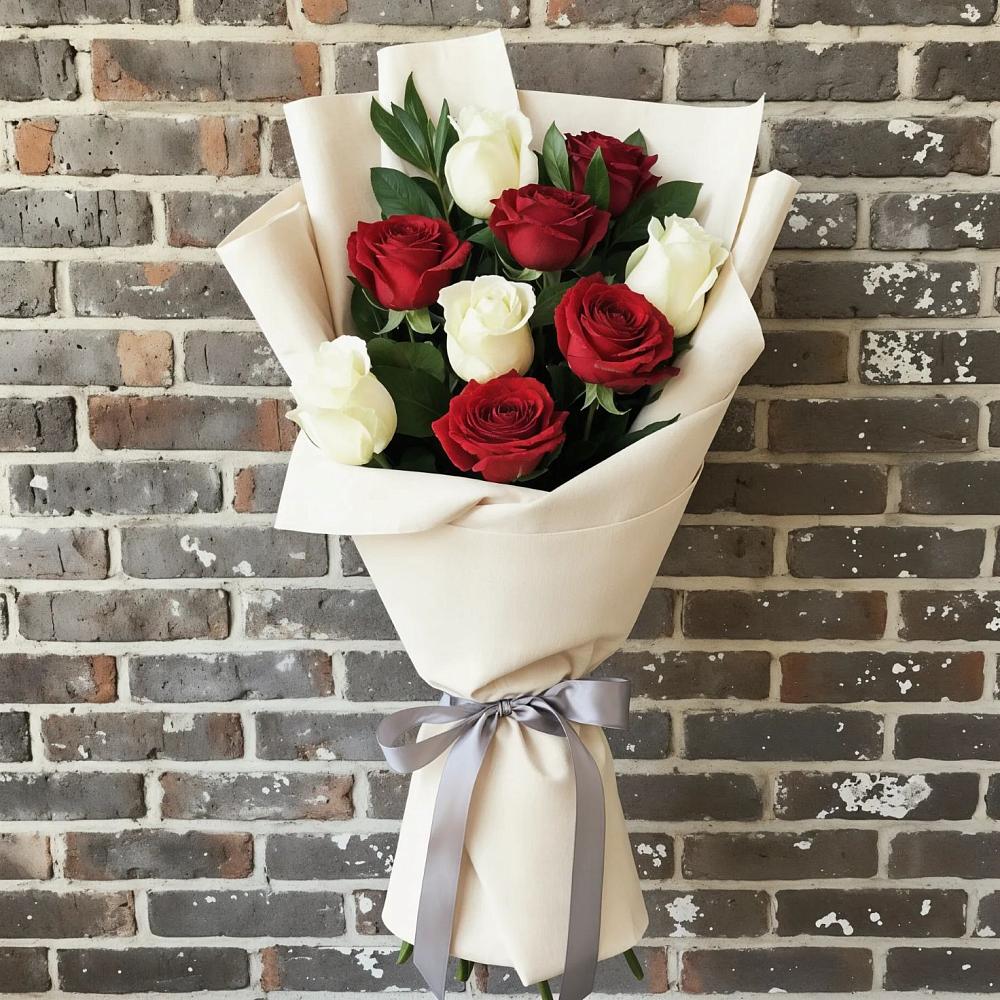 Букет цветов из: Розы в Шенджий