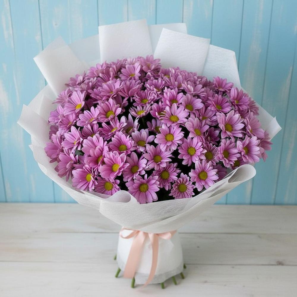 Букет цветов из: Хризантемы в Шенджий
