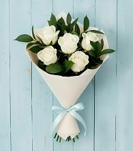 Букет цветов из:  Розы #REPLACE_PRED# Шенджий