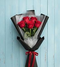 Букет цветов из:  Розы в Шенджий