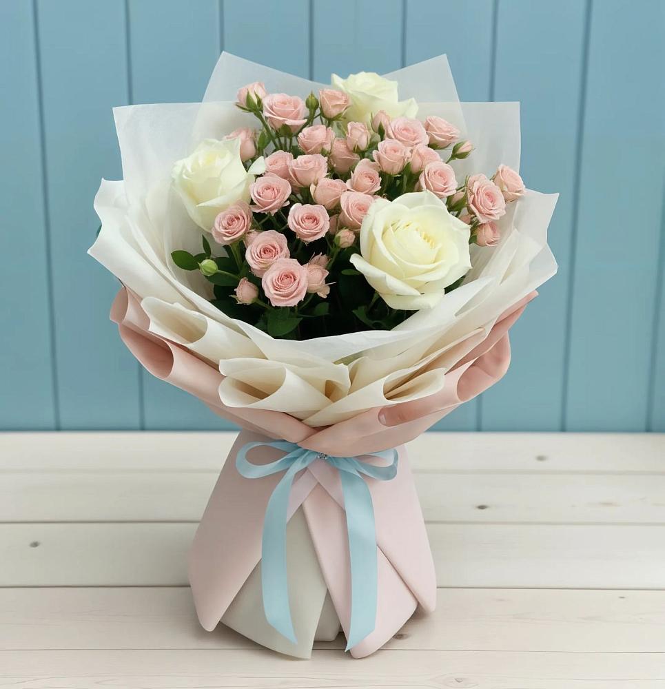 Букет цветов из: Розы в Шенджий