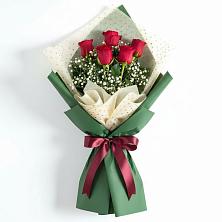 Букет цветов из:  Розы в Шенджий