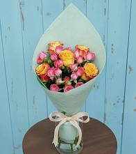 Букет цветов из:  Розы #REPLACE_PRED# Шенджий